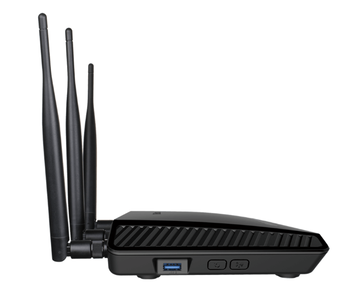 D-Link DL-RT-DSL-2888A Dual Band Wireless AC1600 Gigabit ADSL2 Plus VDSL2 Modem Router -Black - Zoom Image 3