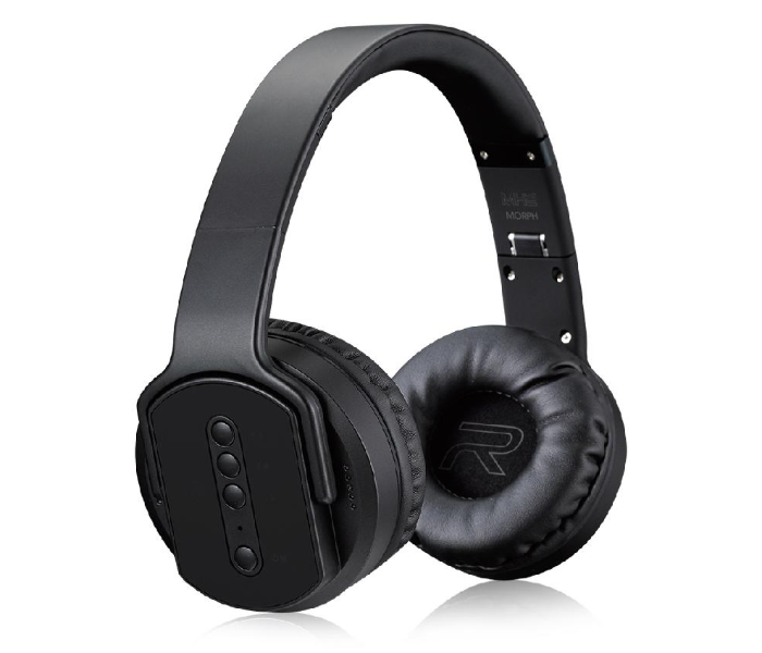 Microdigit MD023T Premium Wireless 2in1 Stereo Headphone - Black - Zoom Image 1