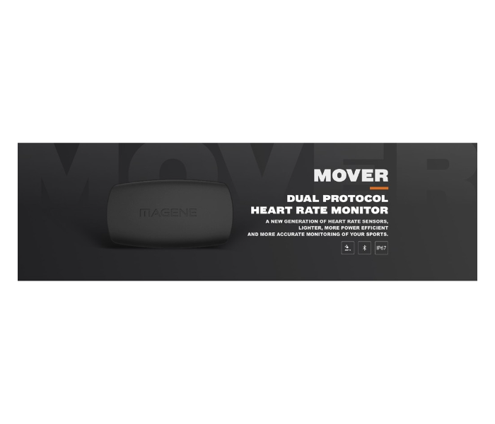 Magene Mover H64 Heart Rate Monitor Bluetooth 4.0 ANT - With Chest Strap - Zoom Image 2