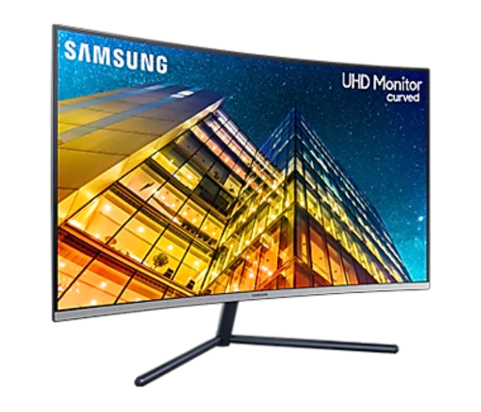 Samsung LU32R590CWMXUE 32 inch UHD Curved Monitor - Black - Zoom Image 6