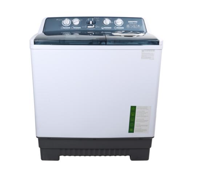 Geepas GSWM18039 Twin Tube Washing Machine - White - Zoom Image 1