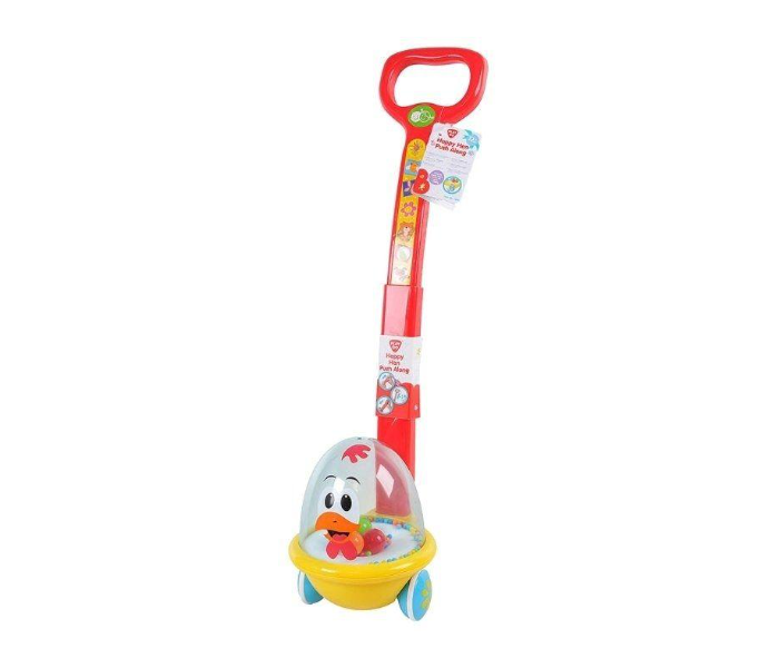 PlayGo 2848 Happy Hen Push Along Toy for Kids - Zoom Image 1