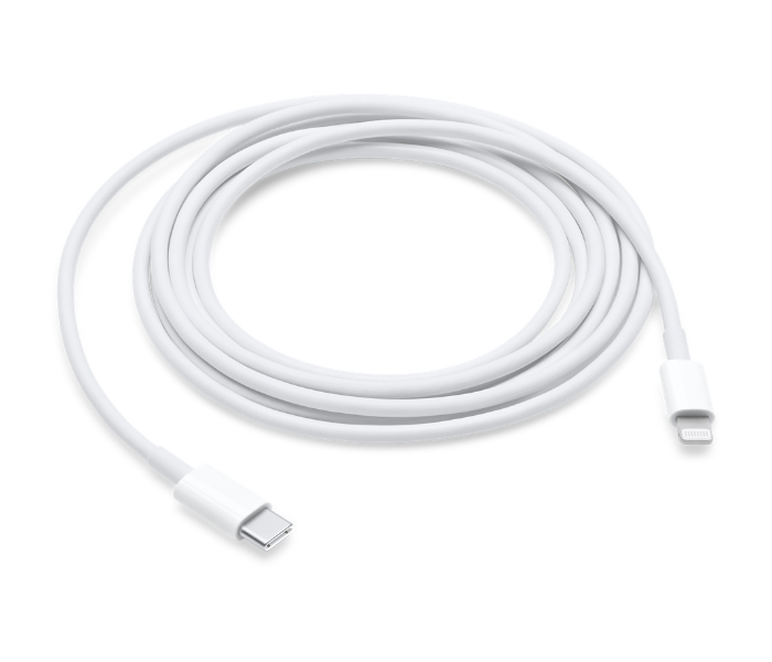 Apple MKQ42ZM 2m Lightning to USB-C Cable - White - Zoom Image 4