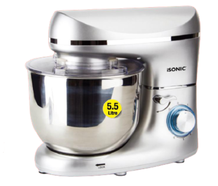 Isonic iM 731 Electric Stand Mixer - Silver - Zoom Image