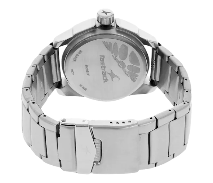 Fastrack NK3089SM02 Grey Dial Silver Stainless Steel Strap Watch - Silver - Zoom Image 4