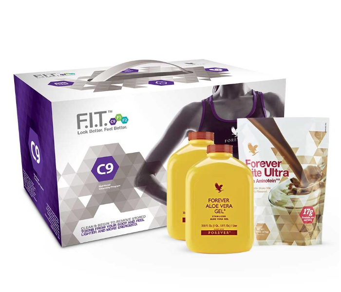 Forever C9 Ultra 20 Day Plan Choclate Nutritional Cleansing Program Kit - Zoom Image