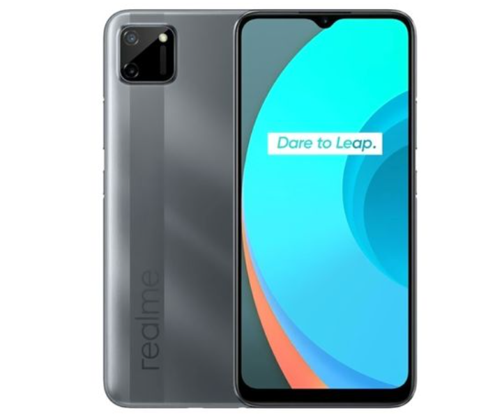 Realme C11 2GB RAM 32GB 4G 5000mAh - Rich Grey - Zoom Image 1