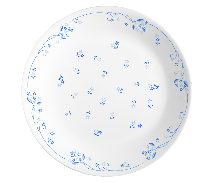 Corelle  6017589 Livingware 8.5 Inch Luncheon Plate Provincial Blue - White - Zoom Image