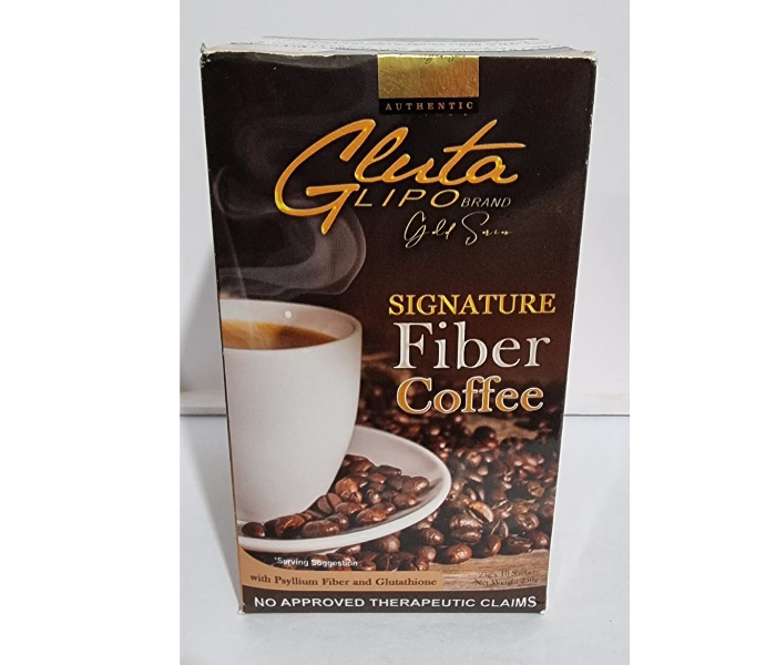 Glutalipo 12 in1 Gold Series Signature Fiber Coffee - Zoom Image 5