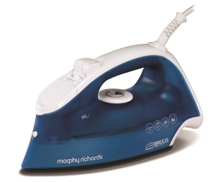 Morphy Richards 300273 Breeze 2600W Steam Iron - Grey and White - Zoom Image