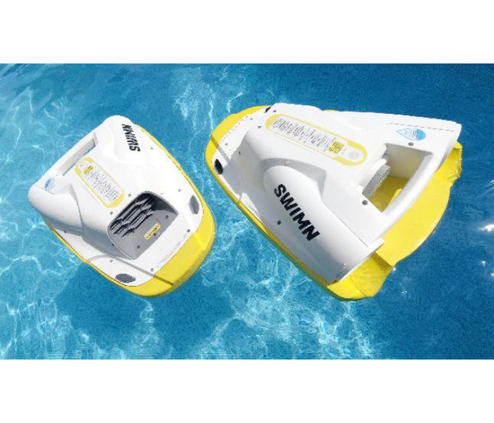 Swimn S1 Pool Scooter - White and Yellow - Zoom Image 2