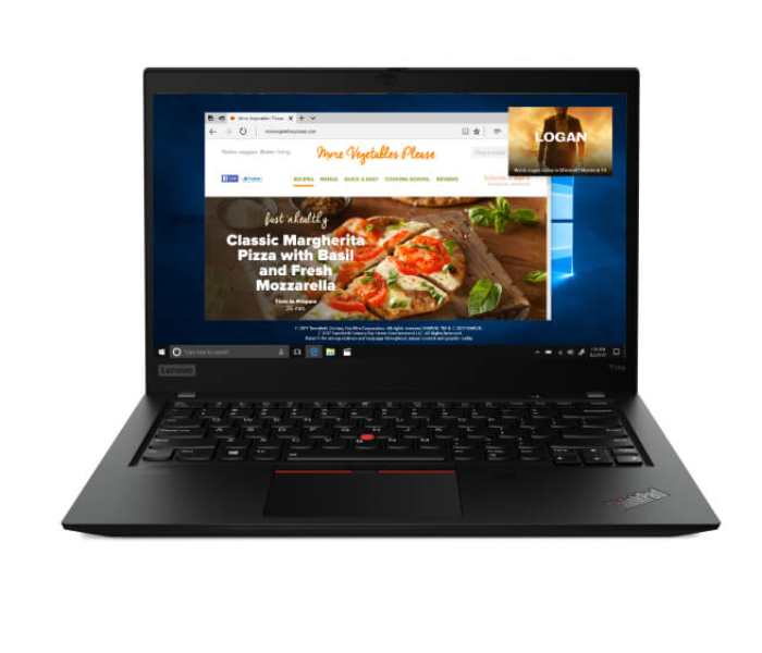 Lenovo ThinkPad T14s 20T0000VAD 14inch FHD Intel Core i7-10510U 8GB RAM 512GB SSD Integrated Graphics Arabic-English Keyboard Windows 10 Pro 64 - Zoom Image 4