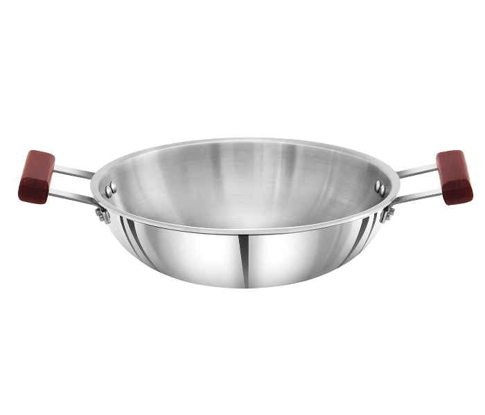 Hawkins Futura HW8005500 2.5 Litre Stainless Steel Tri Ply Deep Fry Pan - Silver - Zoom Image 3