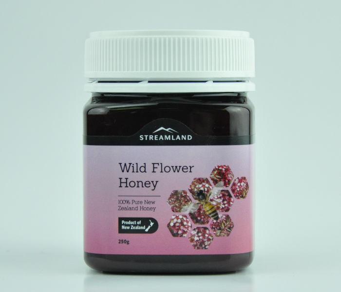 Streamland 250gm Wild Flower Honey - Zoom Image