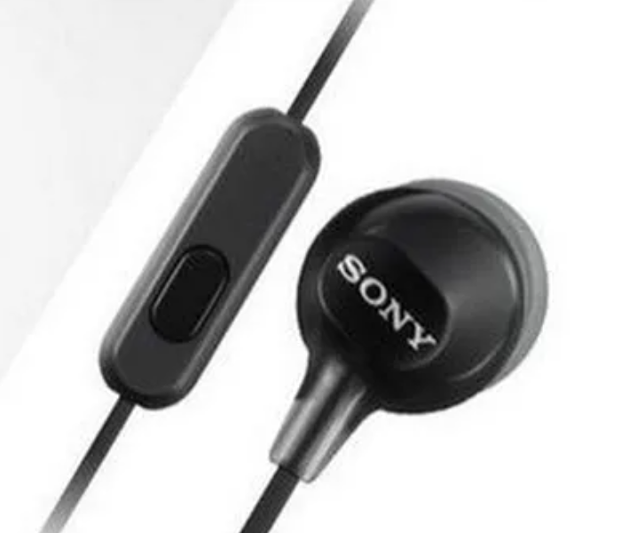 Sony MDR-EX15AP In-Ear Wired Headphones with Mic - Black - Zoom Image 6