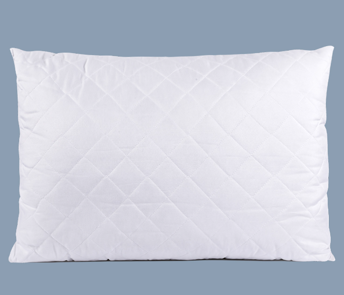 Parry Life PLPW9953 Quilted Pillow with Protector - White - Zoom Image 1