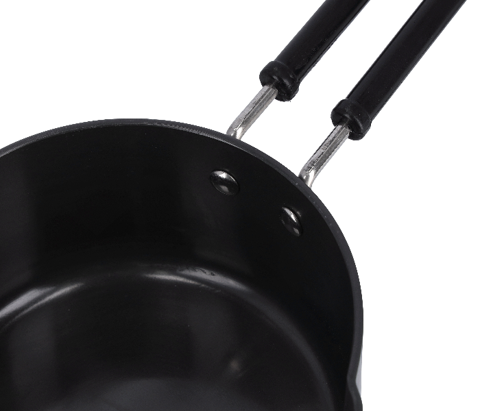 Royalford RF10013 16cm Hard Anodized Saucepan - Black - Zoom Image 3