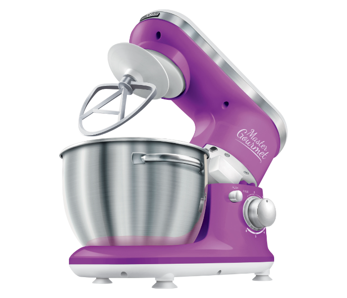 Sencor STM 3625VT 600W 4 Litre Stand Mixer - Purple and Silver - Zoom Image 1