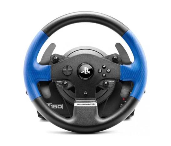 Thrustmaster TM-WHL-T150RS EU Version Racing Wheel - Black and Blue - Zoom Image 3