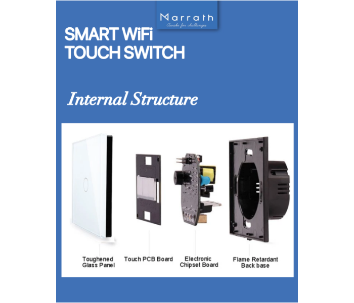  Marrath Smart Wifi Touch Switch 1 Gang - Zoom Image 8