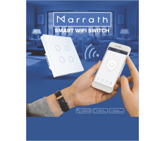  Marrath Smart Wifi Touch Switch 3 Gang - Zoom Image 2