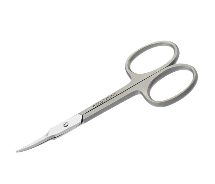 Beautytime BT106 Curved Extra Fine Cuticle Scissors - Silver - Zoom Image