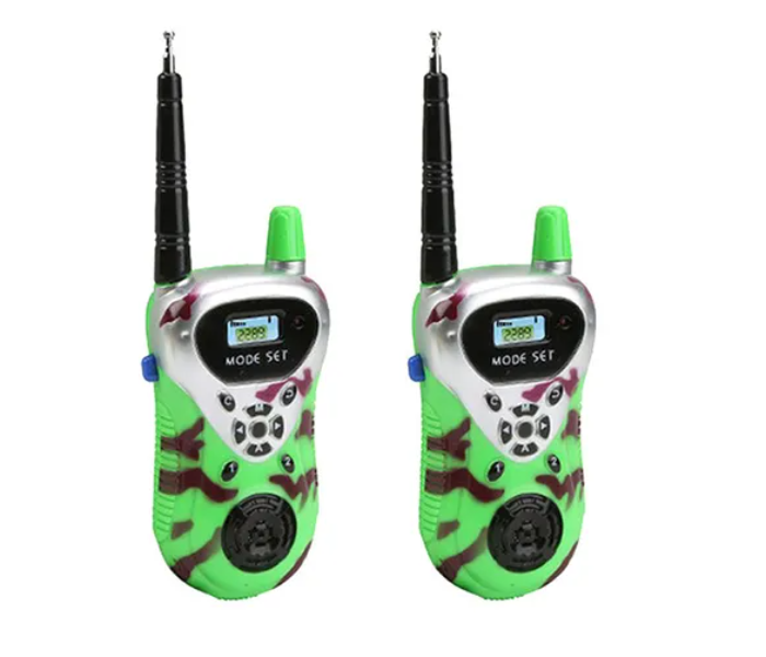 Dubkart 2-Piece Kids Walkie Talkie Toy - Green - Zoom Image