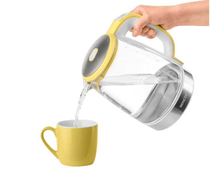 Sencor SWK 2196YL 2200W 2 Litre Glass Kettle - Yellow - Zoom Image 8