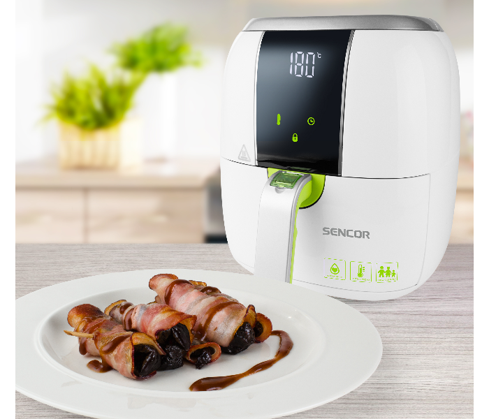 Sencor SFR 5320WH 1400W 3 Litre Air Fryer - White(duplicate) - Zoom Image 7