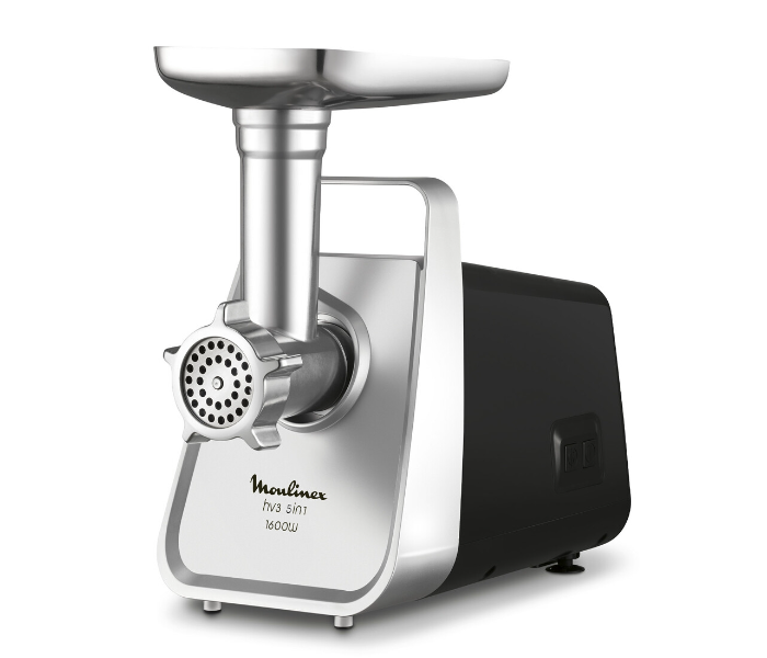 Moulinex HV3 ATT ME308827 1600W Meat Mincer - Silver and Black - Zoom Image