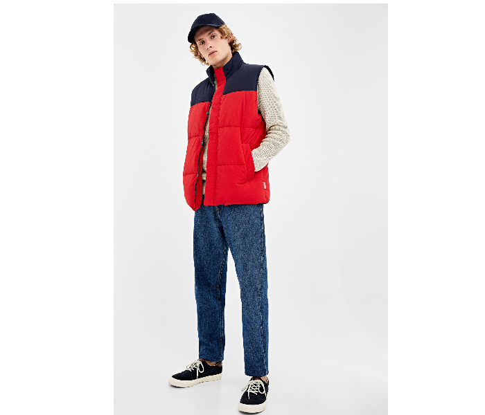 Springfield 095623661 Small Nylon Sports Jacket for Men - Red - Zoom Image 1