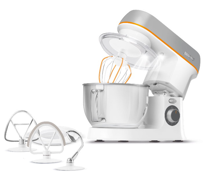 Sencor STM 3730SL 800W 4 Litre Stand Mixer - White and Grey - Zoom Image 1