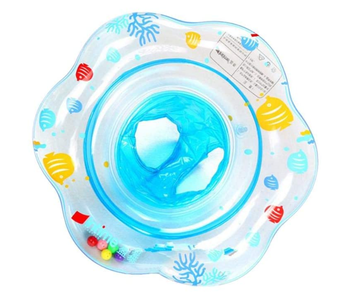 Baby Double Airbags Floating PVC Inflatable Baby Swim Float Seat Swimming Ring - Blue - Zoom Image 3