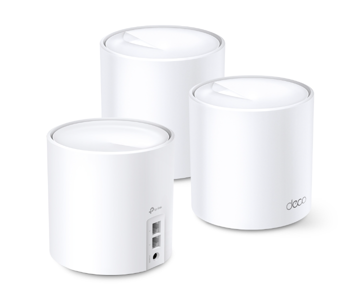 Tplink Deco X20 AX1800 3 Piece Wi-Fi 6 Whole Home Mesh Wifi System - White - Zoom Image 2