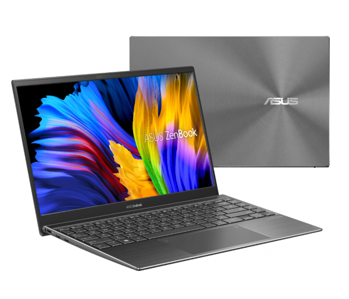 Asus Zenbook Q408UG-211-BL 14 Inch FHD AMD Ryzen 5-5500u Processor 8GB RAM 256GB SSD 2GB NVIDIA GeForce MX450 Graphics Windows 10 - Grey - Zoom Image 6