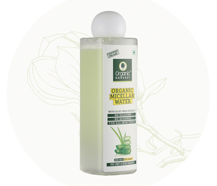 Organic Harvest 90 ml Organic Micellar Water with Aloe Vera Extract - Zoom Image 2