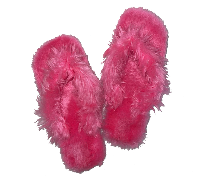 Casual LFV56 US 07 Daily Wear Soft Flat Home Slippers for Women - Pink - Zoom Image