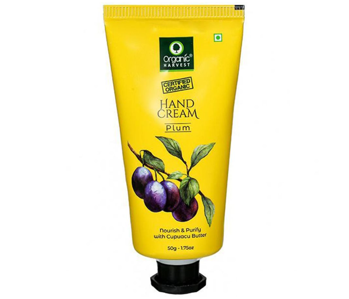 Organic Harvest 50 gm Plum Nourishing and Sanitizing Hand Cream - Zoom Image 2