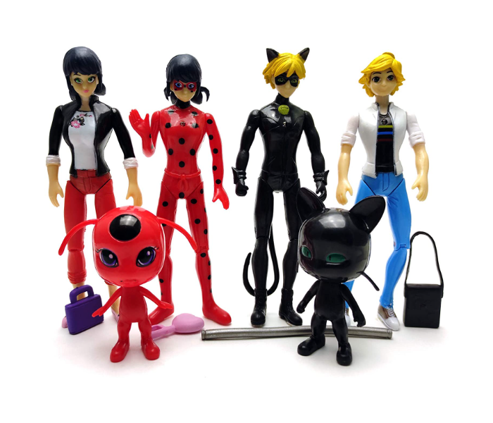 Miraculous Toy Set of 6 pieces - Zoom Image 1