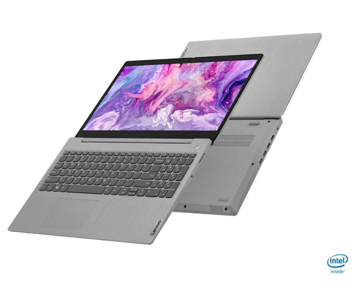 Lenovo Ideapad 3 15.6 Inch FHD Intel Core i7-10510U Processor 8GB RAM 512GB SSD NVIDIA GeForce 2GB MX330 Graphics DOS - Grey - Zoom Image 2