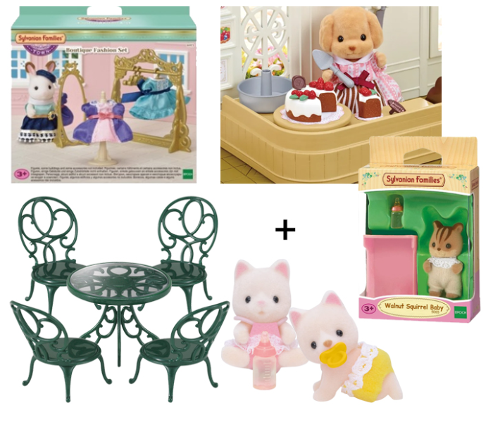 Sylvanian EPO106TOY00404 Boutique Fashion Set - Zoom Image 5