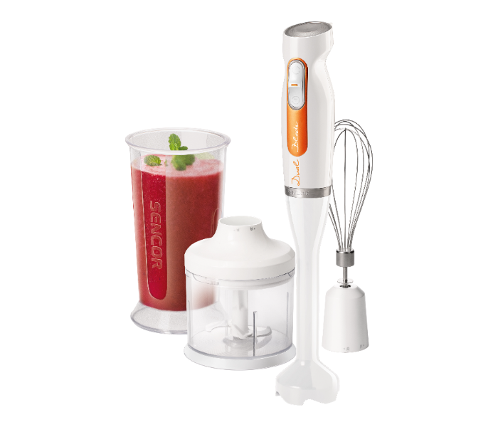 Sencor SHB 4260WH 500W 700ml Hand Blender Set with Chopper - White - Zoom Image 1