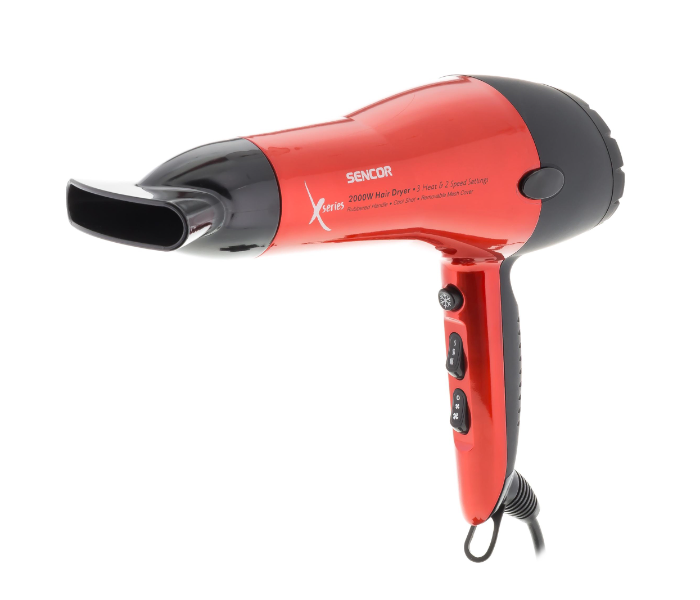 Sencor SHD 6600 2000W Hair Dryer - Black and Red - Zoom Image 2