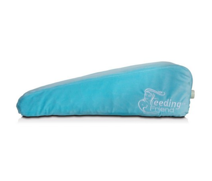 Feeding Friend FFBB Self Inflating Nursing Pillow - Blue - Zoom Image