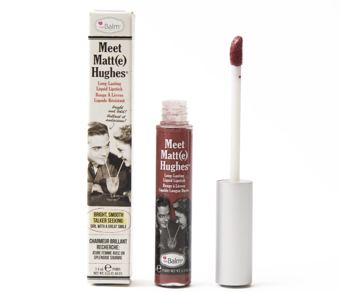 The Balm TBM107COS00010 7.4ml Meet Matte Hughes Long Lasting Liquid Lipstick - Charming - Zoom Image