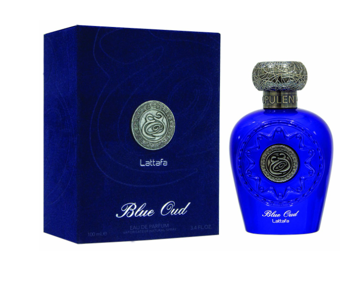 Lattafa 100ml Blue Oud Eau De Parfum Spray - Zoom Image