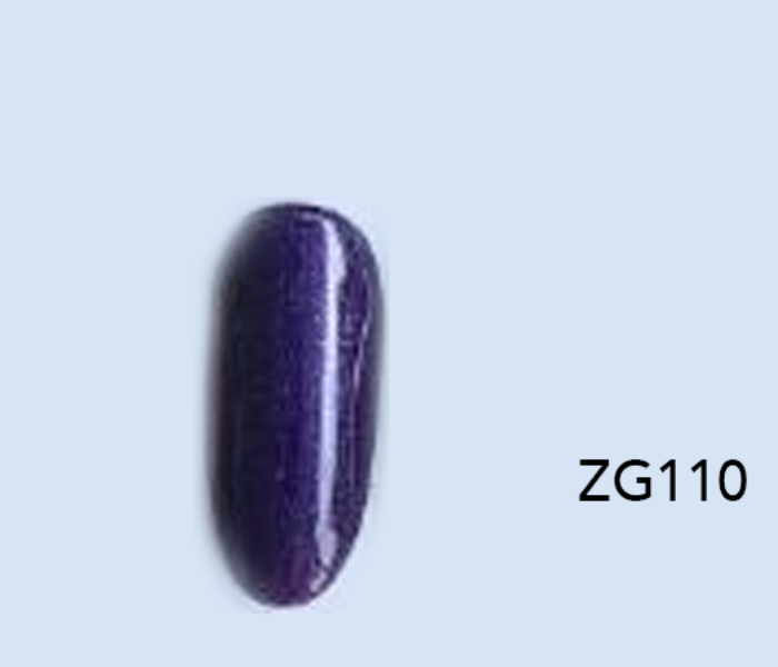 D Ellse ZG110 15ml Professional Glitter Gel Nail Polish - Dark Blue - Zoom Image 7