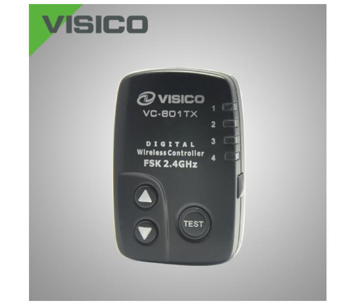 Visico VC-801TX Remote Control - Black - Zoom Image 1