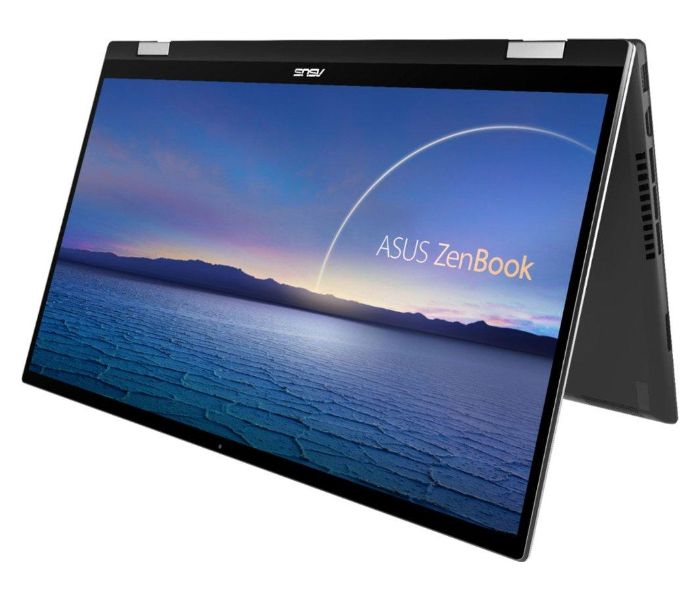 Asus Zenbook Flip Q528EH-202 15.6 Inch FHD Touchscreen Intel Core i7-1165G7 Processor 16GB RAM 512GB SSD 4GB NVIDIA GeForce GTX1650 MaxQ Windows 10 - Grey - Zoom Image 2