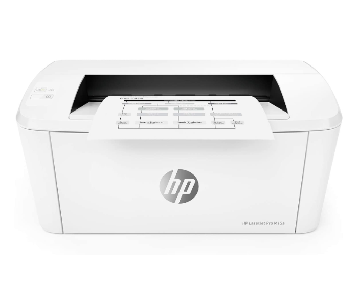 HP M15A W2G50A Laserjet Pro Printer - White - Zoom Image 1